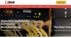 Desktop Screenshot of emak-co.com